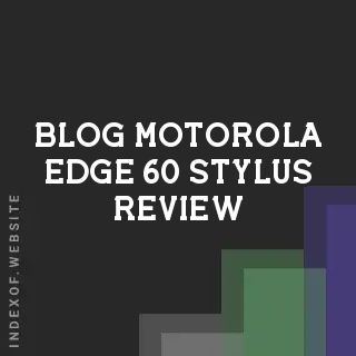 Motorola Edge 60 Stylus: 120Hz pOLED, Built-in Pen, & Official 2026 USD Pricing | Logo - Indexof